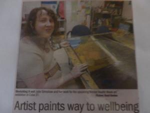 Artist Paints Way To Wellbeing